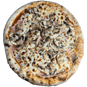 Pizza Prosciutto e Funghi